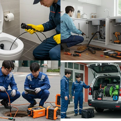 마포구 하수구고압세척 통수 원스톱