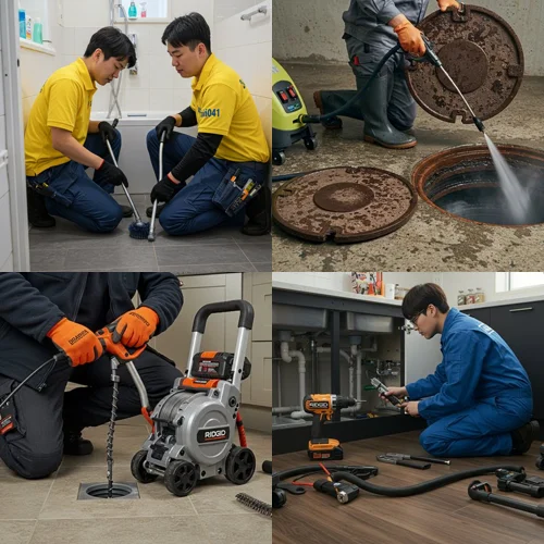 동두천 하수구고압세척 막힘의 끝판왕