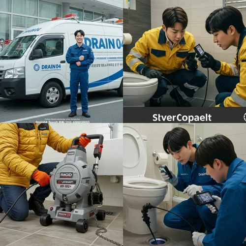 광주시 고압세척 막힌 속까지