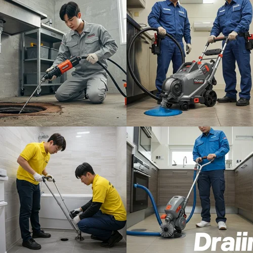 광주시 고압세척 막힌 속까지