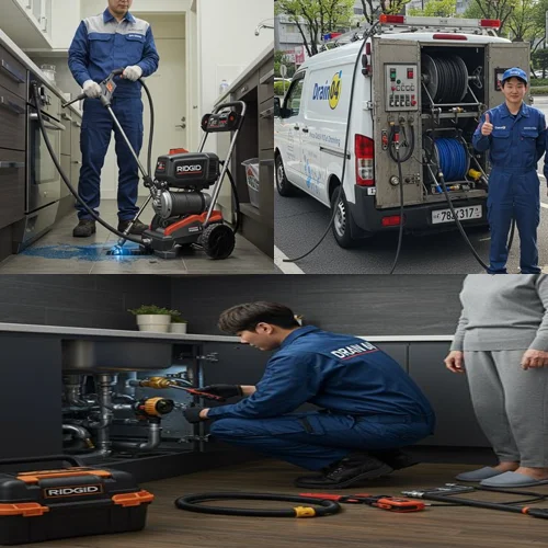 성동구 하수구고압세척 확실한 통수