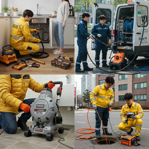 처인구 하수구고압세척 완벽하게