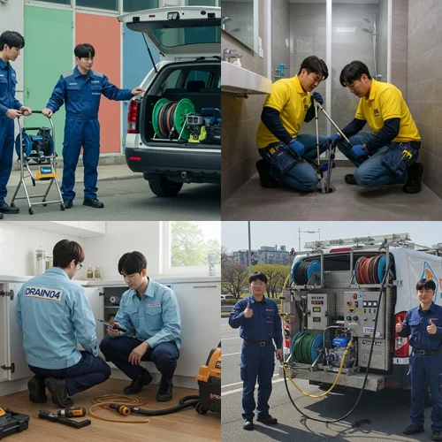 처인구 하수구고압세척 완벽하게