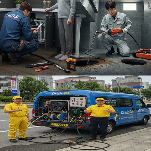 동대문구 고압세척 확실한 통수