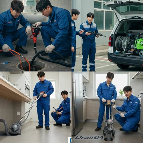 수정구 고압세척 운까지 뚫어