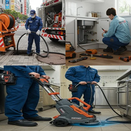 연수구 고압세척 하수구 해결사