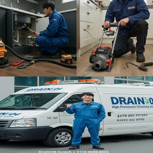 파주시 하수구고압세척 막힘 탈출