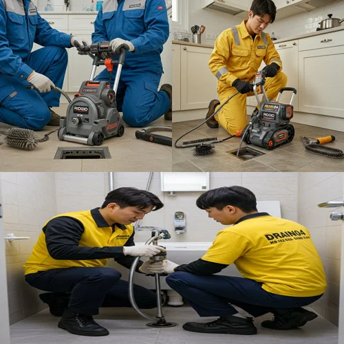 중원구 고압세척 하수구 장인