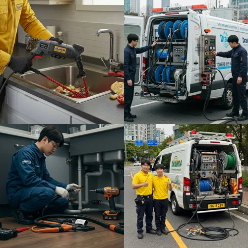 중원구 고압세척 하수구 장인