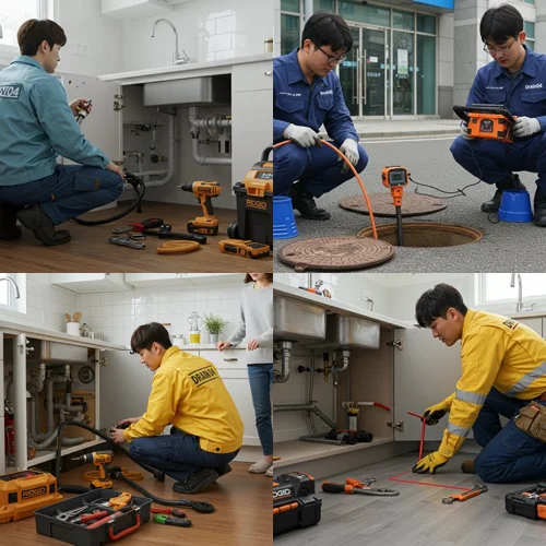 과천 고압세척 답답함 없이