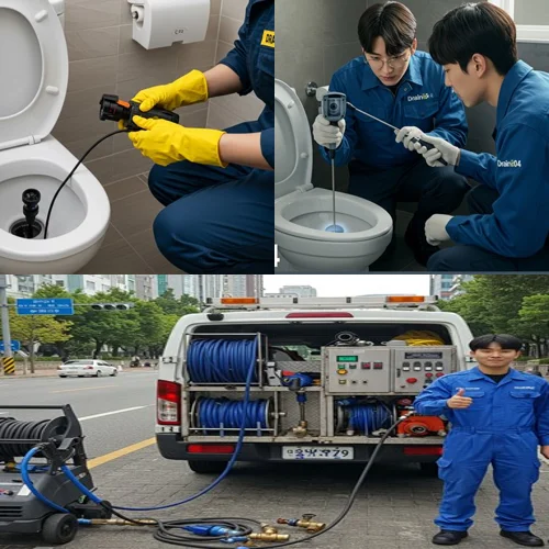 과천 고압세척 답답함 없이