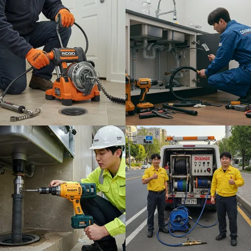 용산 하수구고압세척 스트레스 해소