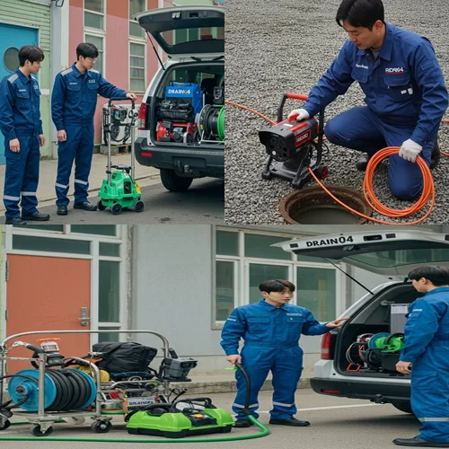과천시 고압세척 막힘 문제