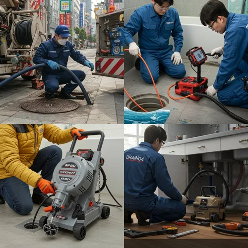 과천시 고압세척 막힘 문제