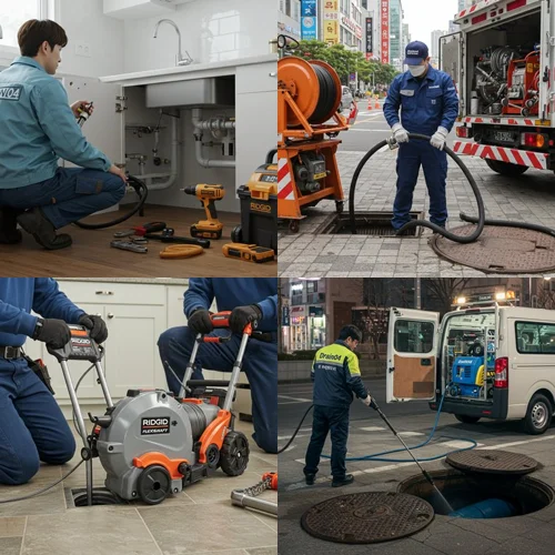 시흥시 하수구고압세척 시원하게 뚫어