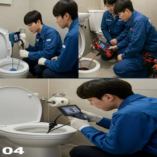 부평구 하수구고압세척 꽉 막힌 운