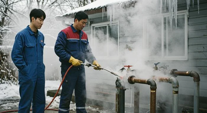 양천구 언수도 녹임 해빙 업체 꽁꽁 언 수도 녹여드립니다