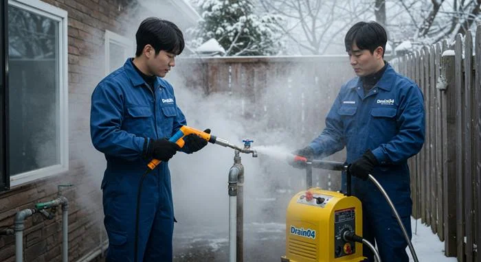 영등포 수도 배관 하수구 얼었을때 겨울철 동파 긴급 해결