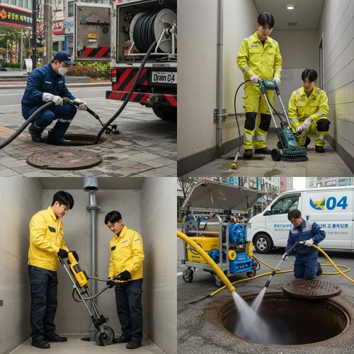 파주 고압세척 완벽한 서비스