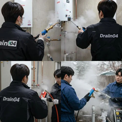 강동구 언수도 녹임 해빙 업체 꽁꽁 언 수도관 완벽 해빙