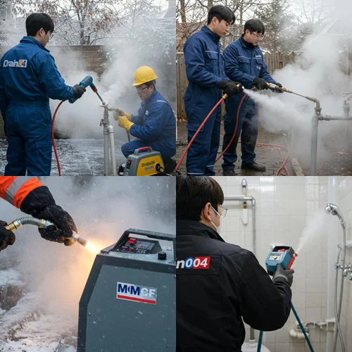 종로 언수도 녹임 해빙 업체 수도 동파 신속하게 녹여