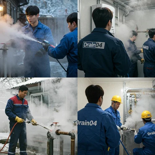 서대문구 수도 배관 하수구 얼었을때 꽁꽁 언 수도관 완벽 해빙
