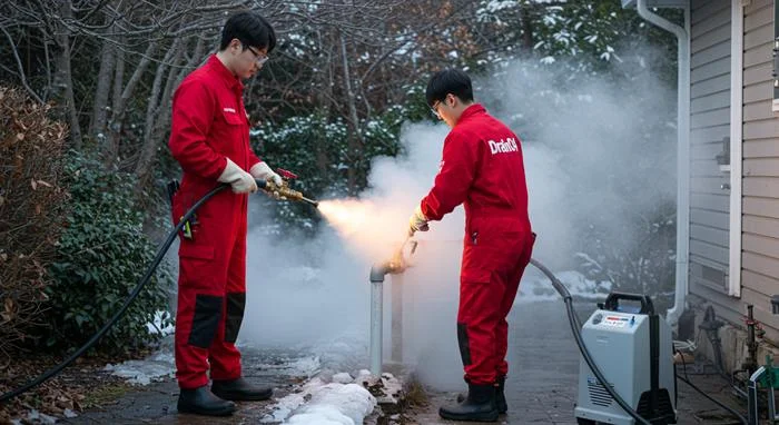 여주시 언수도 녹임 해빙 업체 겨울철 동파 긴급 해결