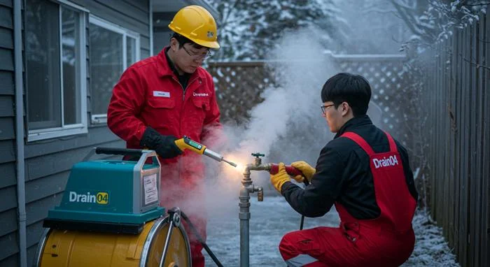 금천구 수도 배관 하수구 얼었을때 수도 동파 신속하게 녹여