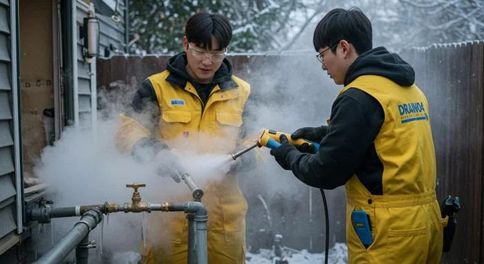 연수구 언수도 배관 해빙 업체 꽁꽁 언 수도관 완벽 해빙