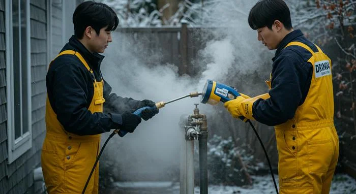 포천시 수도 배관 하수구 얼었을때 꽁꽁 언 수도 녹여드립니다
