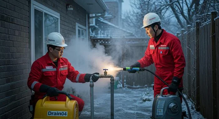 부천시 수도 배관 하수구 얼었을때 수도 동파 신속하게 녹여