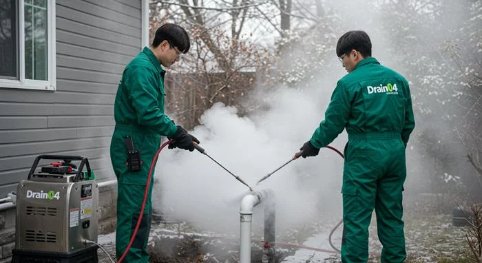 부천시 수도 배관 하수구 얼었을때 수도 동파 신속하게 녹여