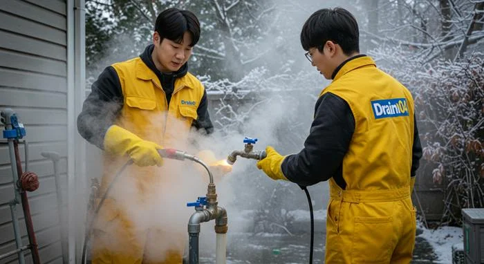 광주시 언수도 녹임 해빙 업체 꽁꽁 언 수도관 완벽 해빙