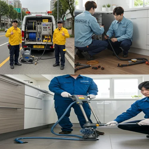 수정구 하수구고압세척 막힘 탈출