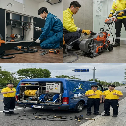 수정구 하수구고압세척 막힘 탈출