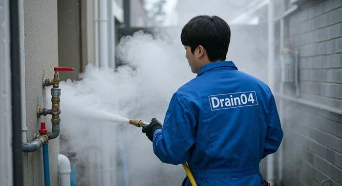 군포시 수도 배관 하수구 얼었을때 수도 동파 신속하게 녹여