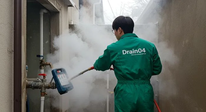 군포시 수도 배관 하수구 얼었을때 수도 동파 신속하게 녹여