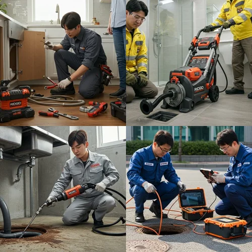 수정구 하수구고압세척 막힘 탈출