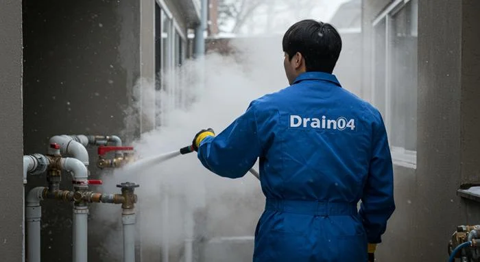 인산 수도 배관 하수구 얼었을때 겨울철 동파 긴급 해결