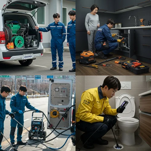 수정구 하수구고압세척 막힘 탈출