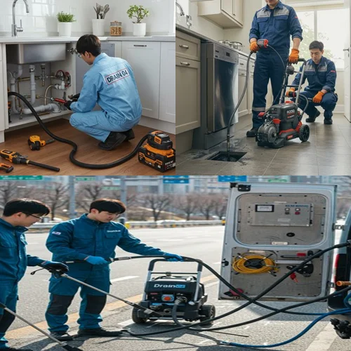 의왕시 하수구고압세척 시원한 전문가