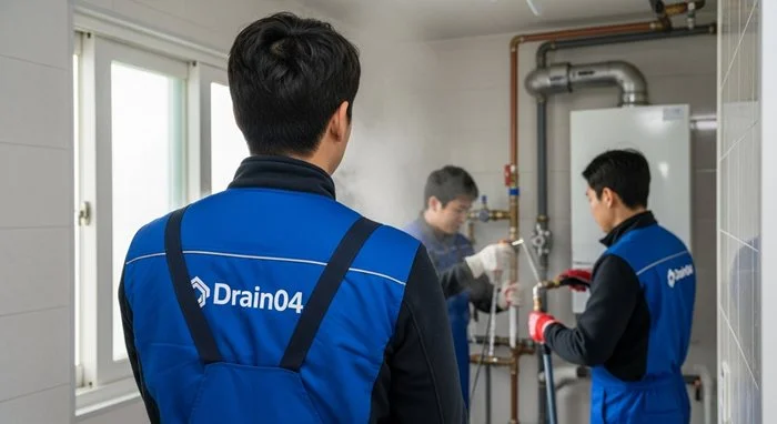 구로구 수도 배관 하수구 얼었을때 꽁꽁 언 수도관 완벽 해빙