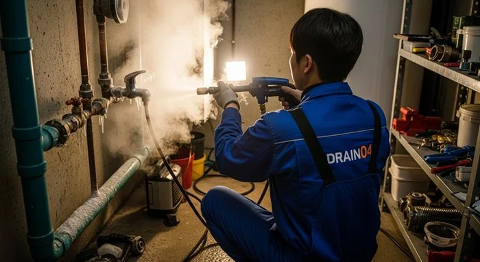 시흥시 수도 배관 하수구 얼었을때 수도 동파 신속하게 녹여