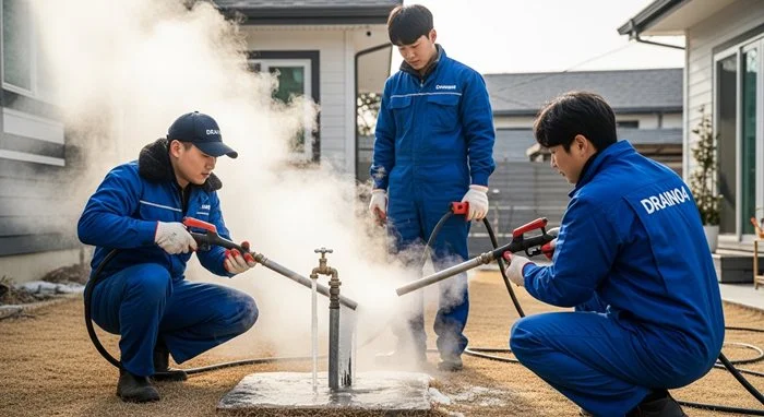 여주 언수도 녹임 해빙 업체 꽁꽁 언 수도관 완벽 해빙