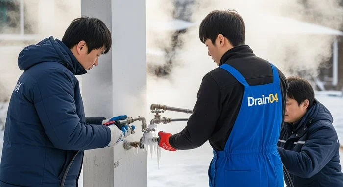 구리 언수도 녹임 해빙 업체 꽁꽁 언 수도 녹여드립니다
