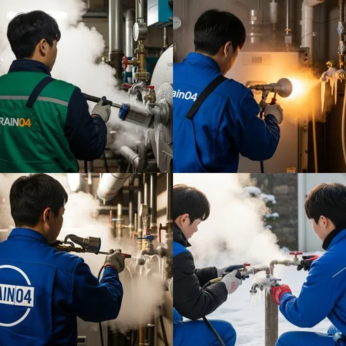 기흥구 언수도 녹임 해빙 업체 꽁꽁 언 수도 녹여드립니다