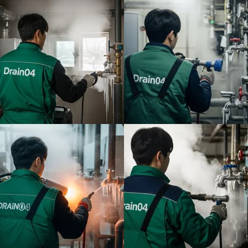 하수 배관의 효율적인 해동 방법 연구 및 적용을 통한 문제 해결 방안을 모색중