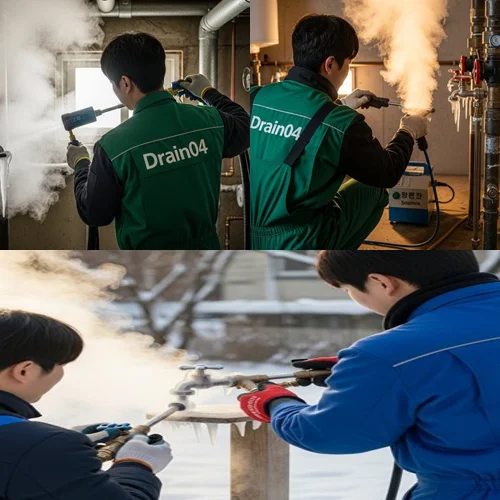 하수 배관의 효율적인 해동 방법 연구 및 적용을 통한 문제 해결 방안을 모색중
