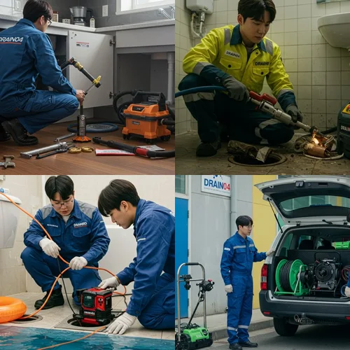 광주시 하수구고압세척 속전속결 해결