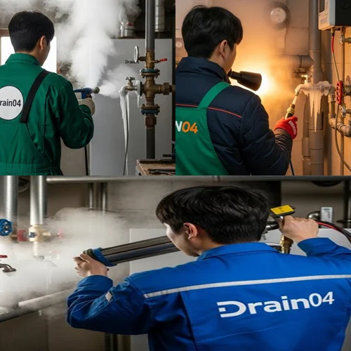 김포 수도 배관 하수구 얼었을때 꽁꽁 언 수도 녹여드립니다